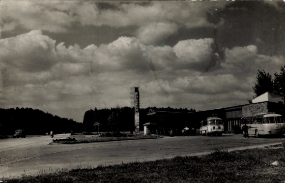 Postcard Novska Croatia, train station