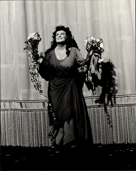 Foto Opernsängerin Birgit Nilsson