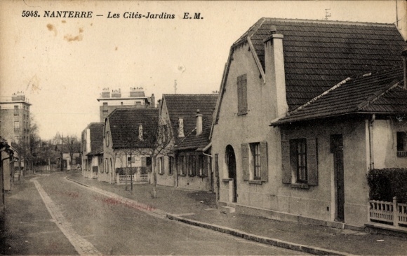 Ak Nanterre Hauts de Seine, Les Cites Jardins