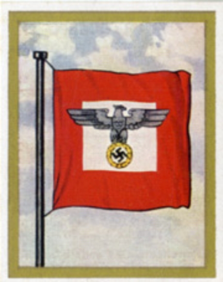 Collection picture III. Reich flags and standards no. 51, book 1, command flag of the supreme SA leadership