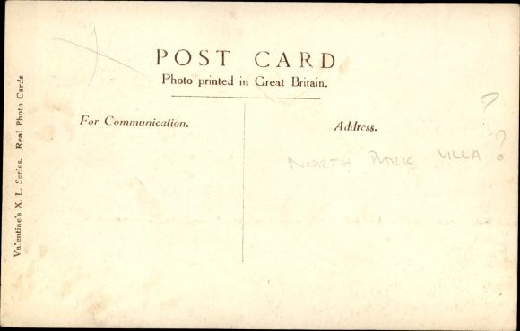 Photo Postcard United Kingdom, Villa, Exterior