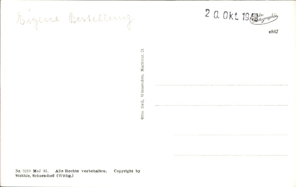 Postcard Winnenden in Württemberg, aerial photograph