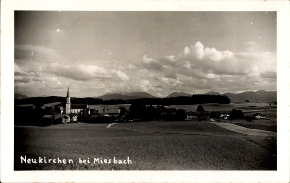 Foto Ak Neukirchen bei Miesbach Weyarn Oberbayern, Panorama
