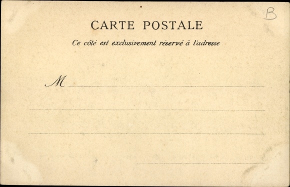 Postcard Saint Louis Senegal, Rest of the Caravan, Kamele