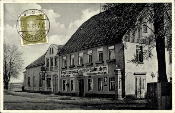 Ak Hainchen Netphen in Siegerland, Schützenhaus Hainchen