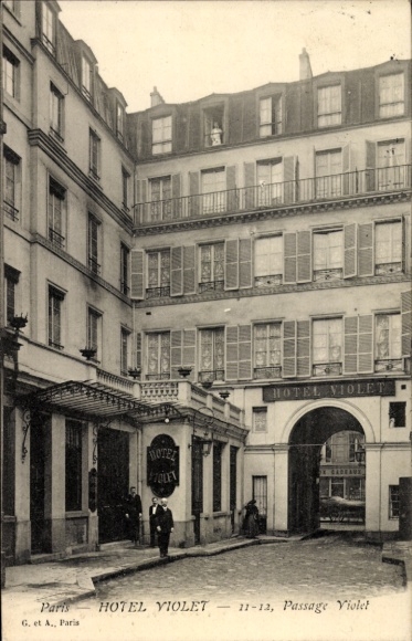 En Parijs XV. Vaugirard, Rue Violet