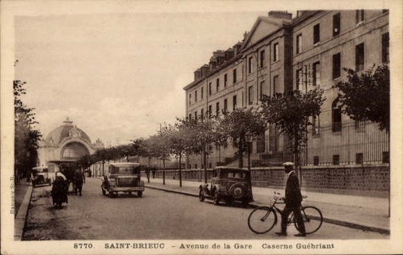 PC Saint Brieuc Côtes d'Armor, Avenue de la Gare, Guebriant barracks