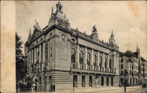 Ak Berlin Charlottenburg, Theater