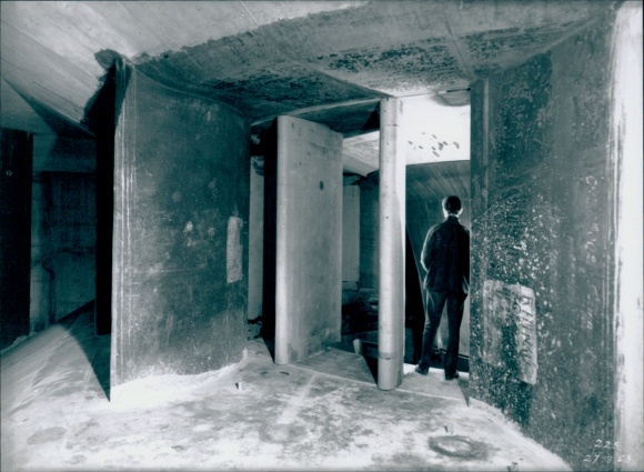 Photo Rhinau Alsace Bas Rhin, hydroelectric power station, Henri Baranger 1963, La Photothèque EDF