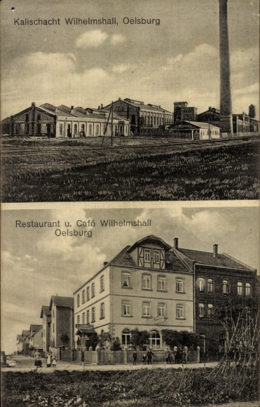 KP Ölsburg Ilsede w Dolnej Saksonii, Kalischacht Wilhelmshall, restauracja i kawiarnia Wilhelmshall