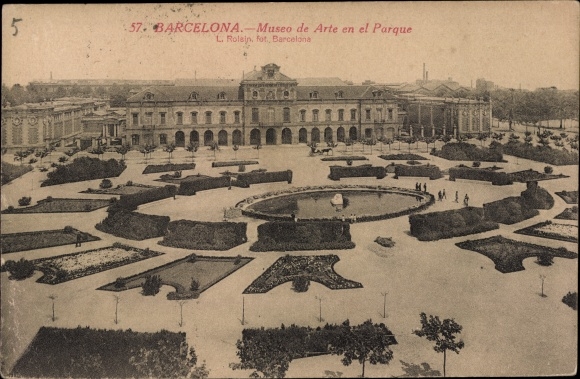 KP Barcelona Catalonia Hiszpania, Museo de Arte en el Parque