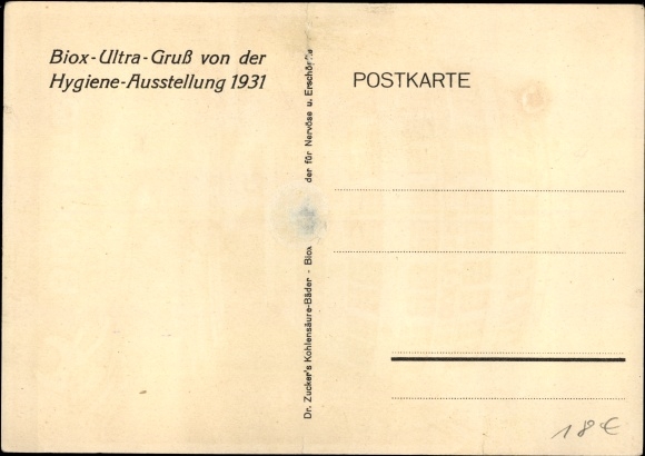Artysta KP Kugelhaus, Ząb się śmieje, Biox Ultra, wystawa higieny 1931
