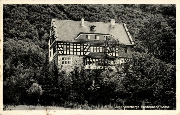 Ak Brodenbach an der Mosel, Jugendherberge