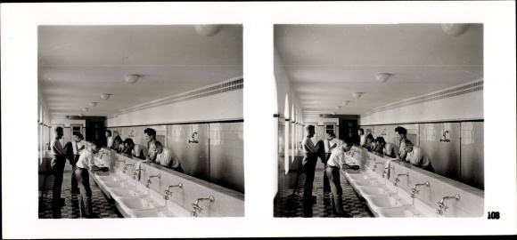 Stereo Raumbild Foto Die NS-Musterbetriebe 1937-38 Nr. 108 Reederei Braunkohle Köln Wesseling