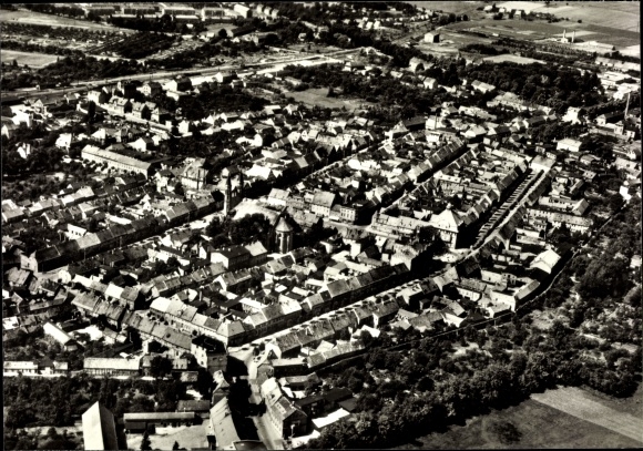 PC Kyritz in the Prignitz, panorama, aerial photo
