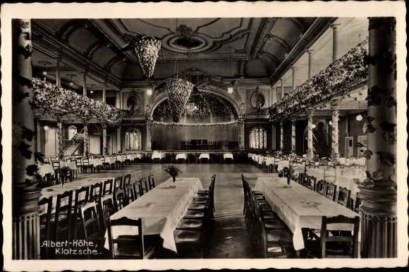 PC Dresden Klotzsche, Establishment Albert Höhe, interior view