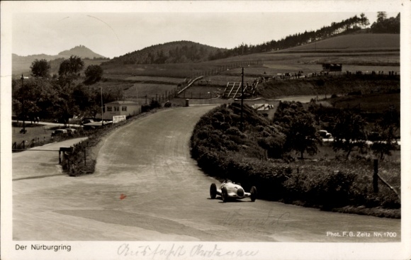 Ak Nürburg in de Eifel, Nürburgring