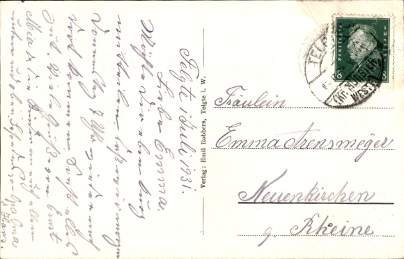 Postcard Telgte in Westphalia, Gnadenkapelle, Hotel Althaus, Propsteikirche, Marienheim, Town Hall