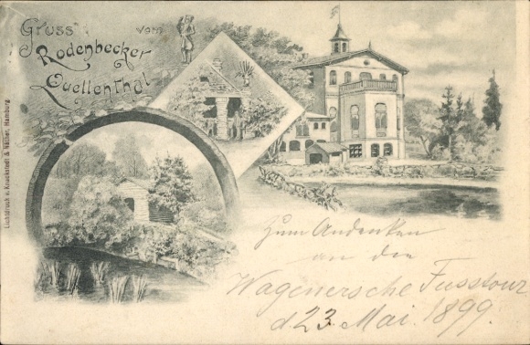 Litho Rodenbeck Hameln in Niedersachsen, Quellenthal