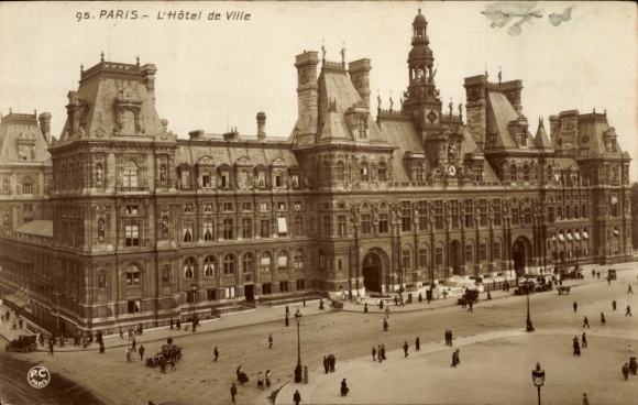 CPA Paris, Hotel de Ville