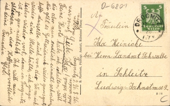 Ak Drognitz in Thüringen, Gasthaus Franke, Kirche, Kriegerdenkmal, Gesamtansicht