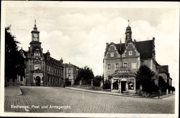 KP Eschwege an der Werra Hesse, poczta, sąd rejonowy