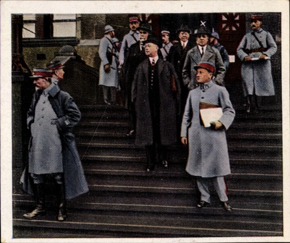 Zdjęcie zbiorowe Okres powojenny Nr 61 styczeń 1923 r. Zajęcie Zagłębia Ruhry, aresztowanie Fritza Thyssena