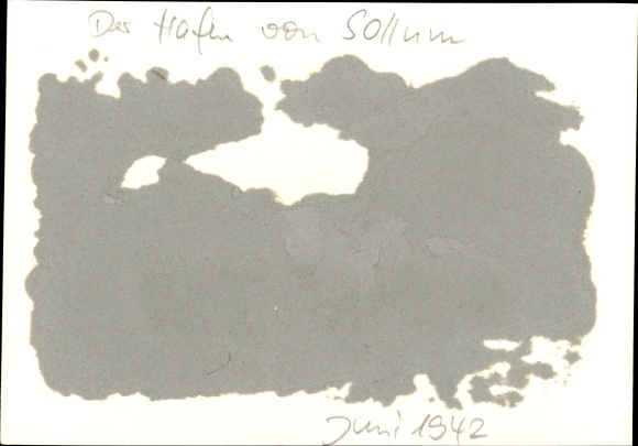 Zdjęcie Heinrich Hoffmann, Port Sallum, konwój Wehrmachtu, Afrika Korps, czerwiec 1942 r.