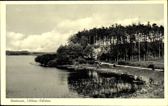 KP Westensee ur. Kilonia, działka nad jeziorem