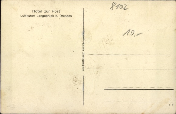 PC Dresden North Langebrück, Hotel zur Post