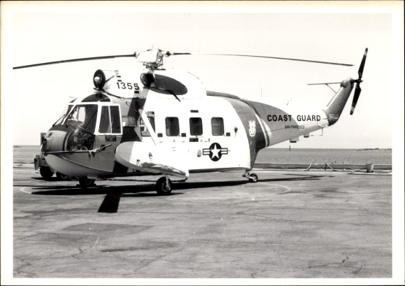 Zdjęcie kanadyjskiego helikoptera wojskowego, straż przybrzeżna 1355