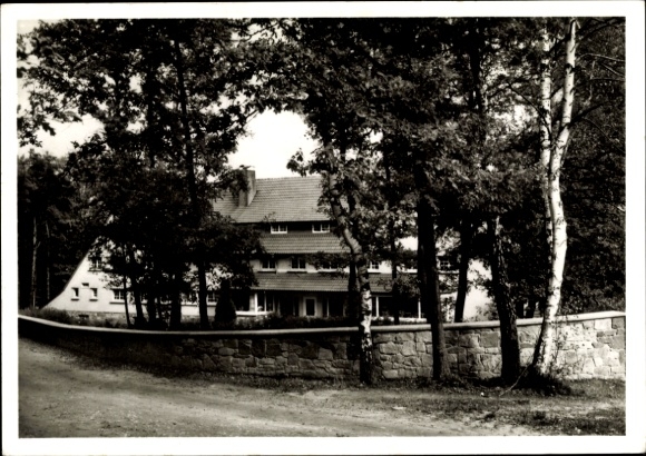 Ak Loheland Künzell in Hessen, Wiesenhaus-school, herstelhuis voor moeders