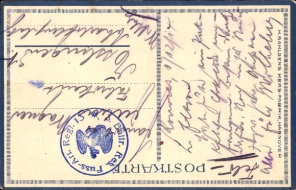 Artist Postcard Koken, Aenne, Advertising, Bahlsen, Soldier with Leibniz Biscuits