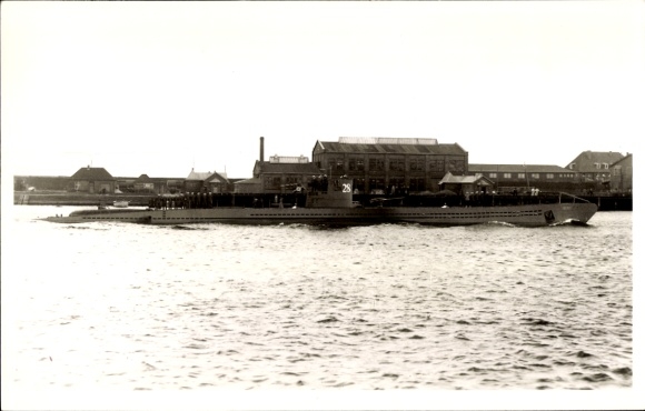 Foto Ak Deutsches U Boot, U 28, Kriegsmarine