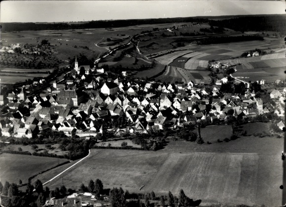 Foto Greding Mittelfranken, Fliegeraufnahme