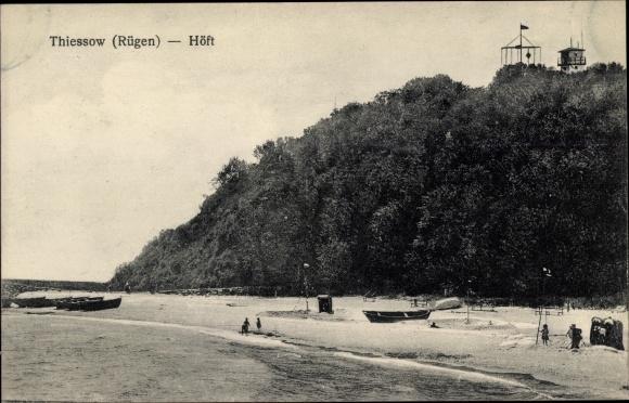 PC Thiessow on Rügen, beach party, Höft
