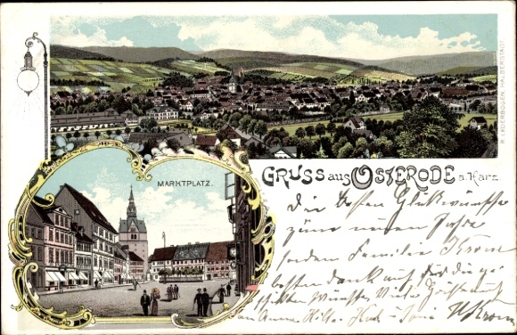 lito Osterode am Harz, panorama, rynek