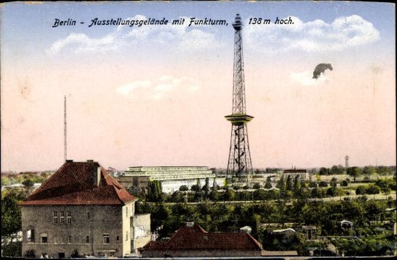 9 starych pocztówek Berlin, różne widoki