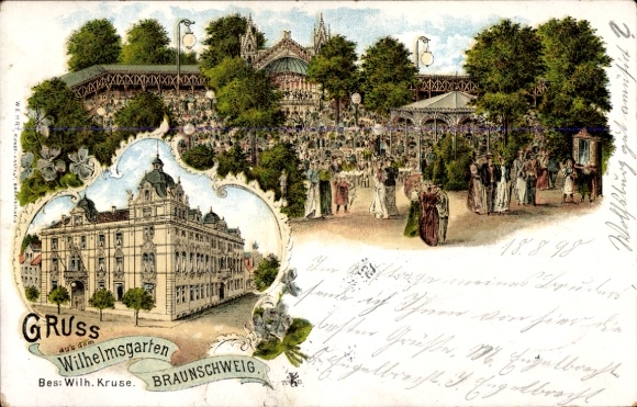 litho Braunschweig in Nedersaksen, Wilhelmsgarten