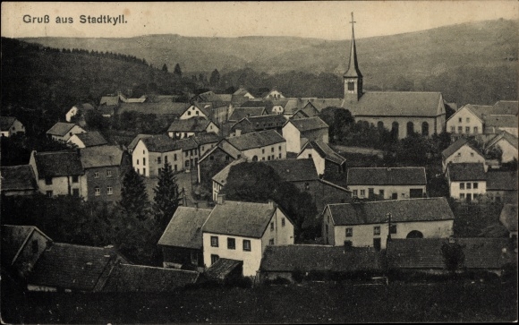 PC Stadtkyll in the Eifel, partial view
