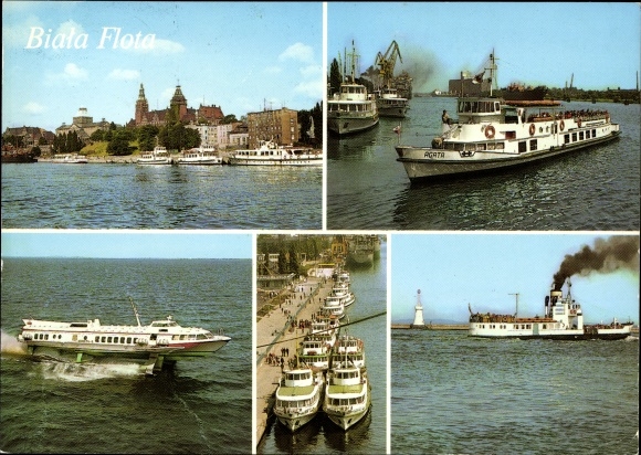 KP Szczecin Szczecin Pomorze, Biała Flota, Biała Flota, parowiec