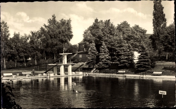 Ak Gersdorf in Sachsen, Schwimmbad