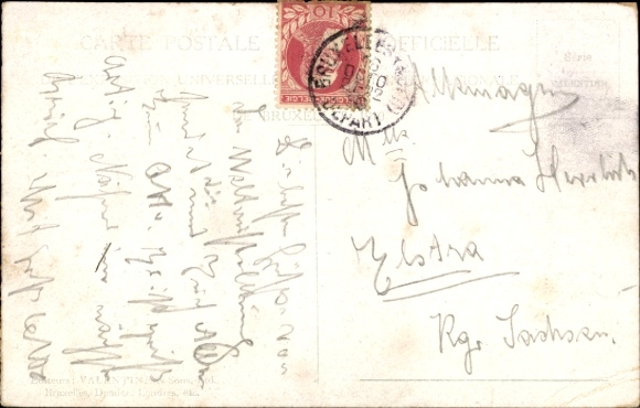 KP Bruxelles Bruksela, ekspozycja 1910, Plaine des Attractions
