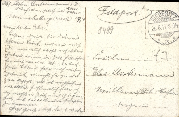 Postcard Altengrabow Möckern in Saxony Anhalt, camp