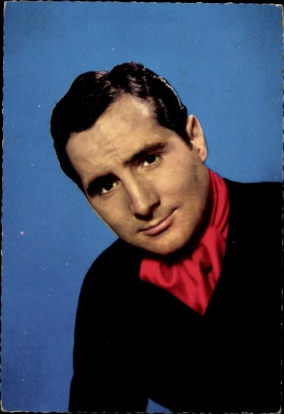 Postcard Actor Singer Freddy Quinn, portrait