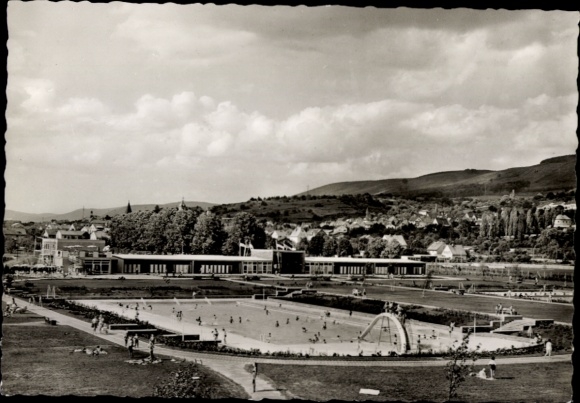 Postcard Leimen in Baden, outdoor pool