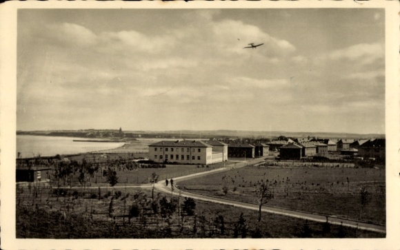Postcard Peninsula Wustrow Alt Gaarz Ostseebad Rerik, German Air Force, Anti-Aircraft Artillery School