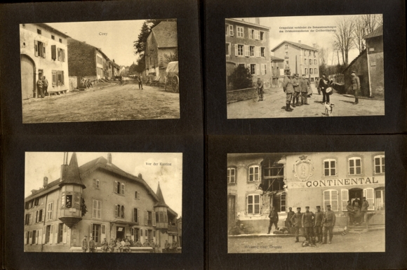Album 1st World War 50 Postcard of the KS 45th replacement brigade, Sarrebourg Saarburg Lorraine around 1915