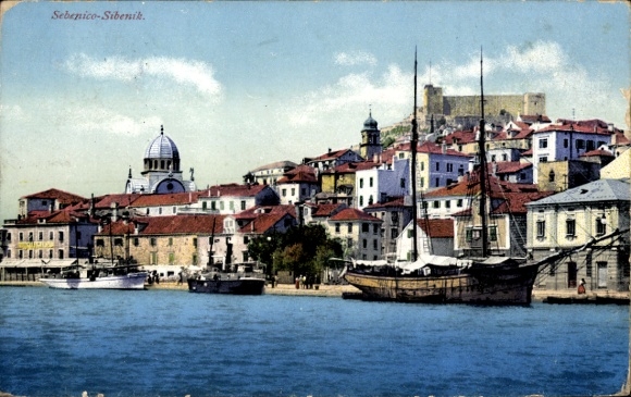 KP Šibenik Sebenico Chorwacja, port