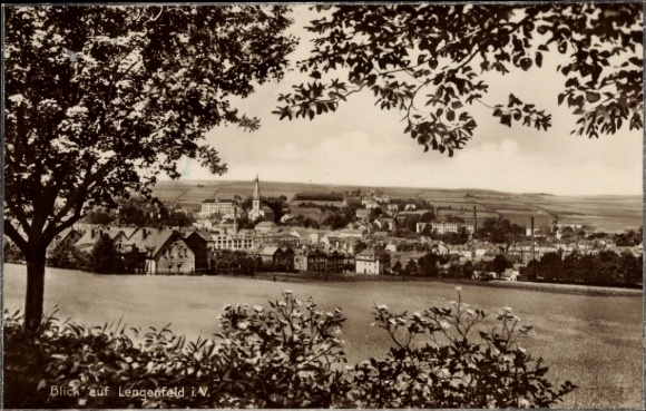 Ak Lengenfeld im Vogtland, Gesamtansicht